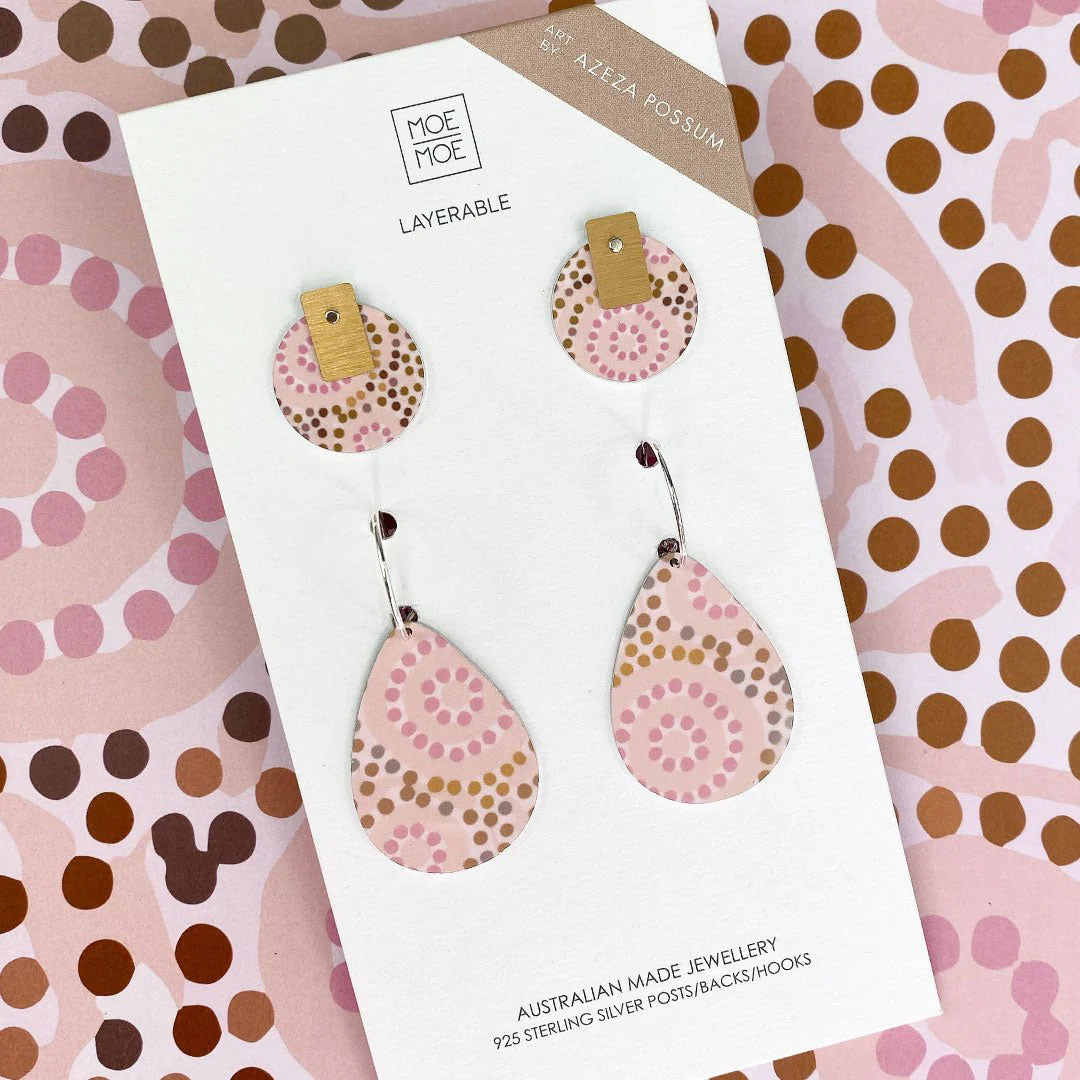 Mill & Hide - Moe Moe - Azeza Possum Ceremony Earrings