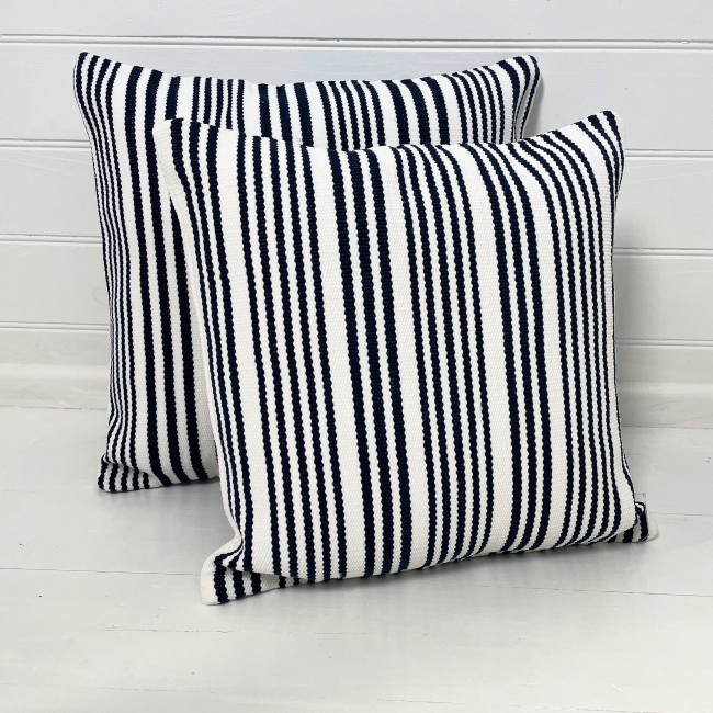 Outdoor Cushion - Flinders Navy