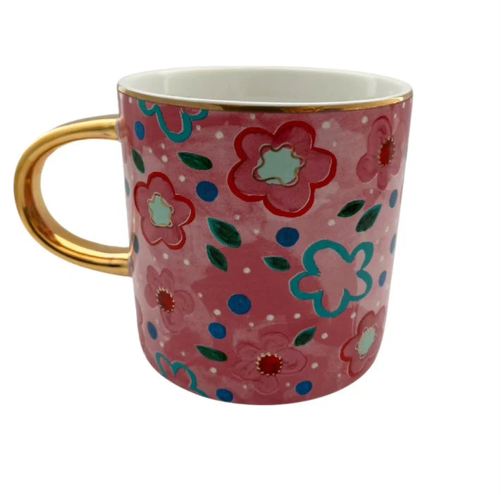 Foxy Flower Mug