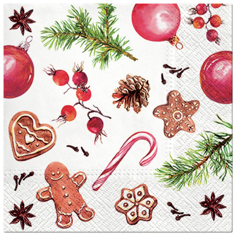 PAW Lunch Napkins 33cm - Assorted