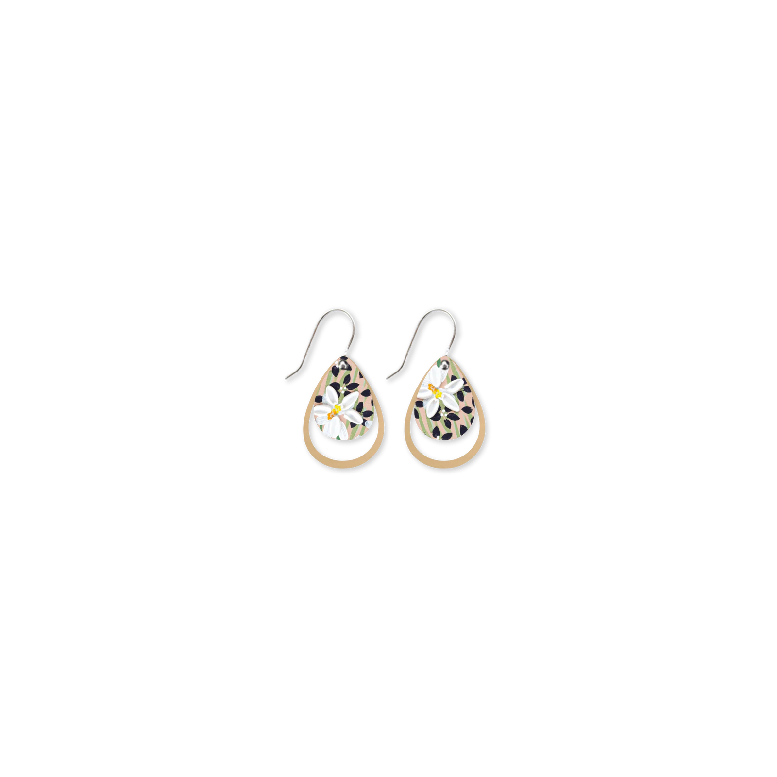 Alex Mason Wild Child Layered Iconic Outline Drop Earring