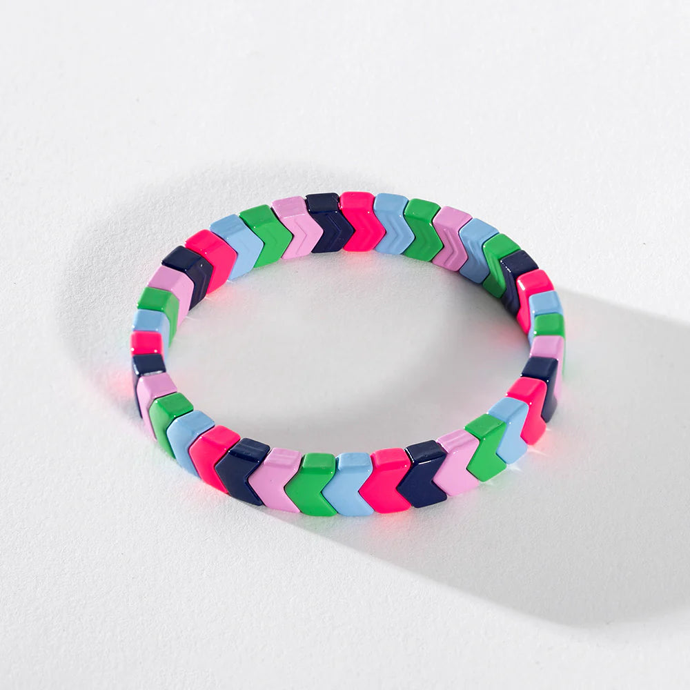 Colourful Enamel Bracelets