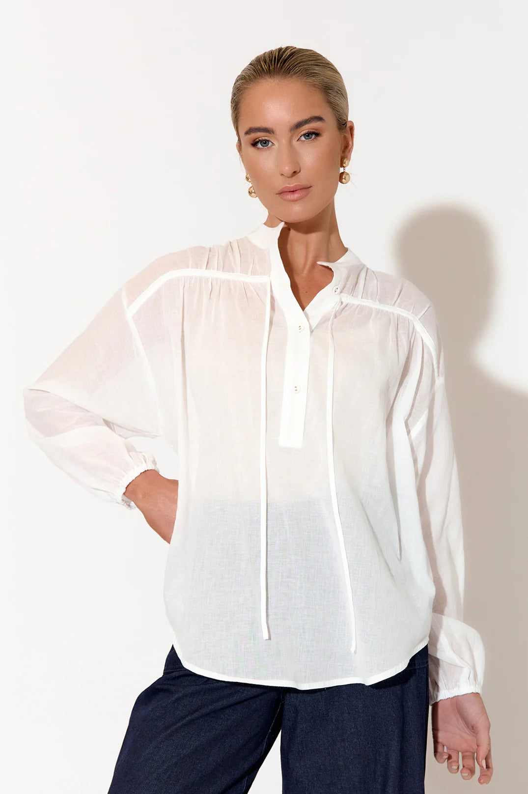 Mill &amp; Hide - adorne - Madeline Voile Top