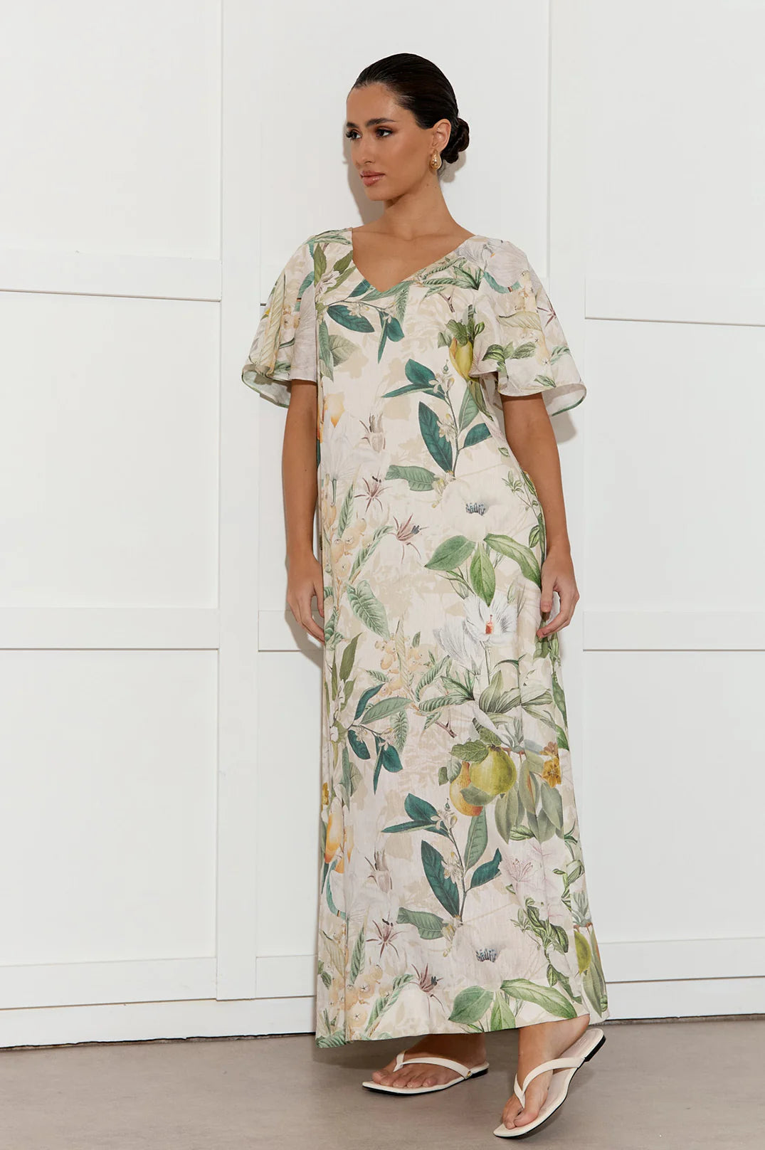 Mill & Hide - adorne - Theo Adelaide Print Maxi Dress