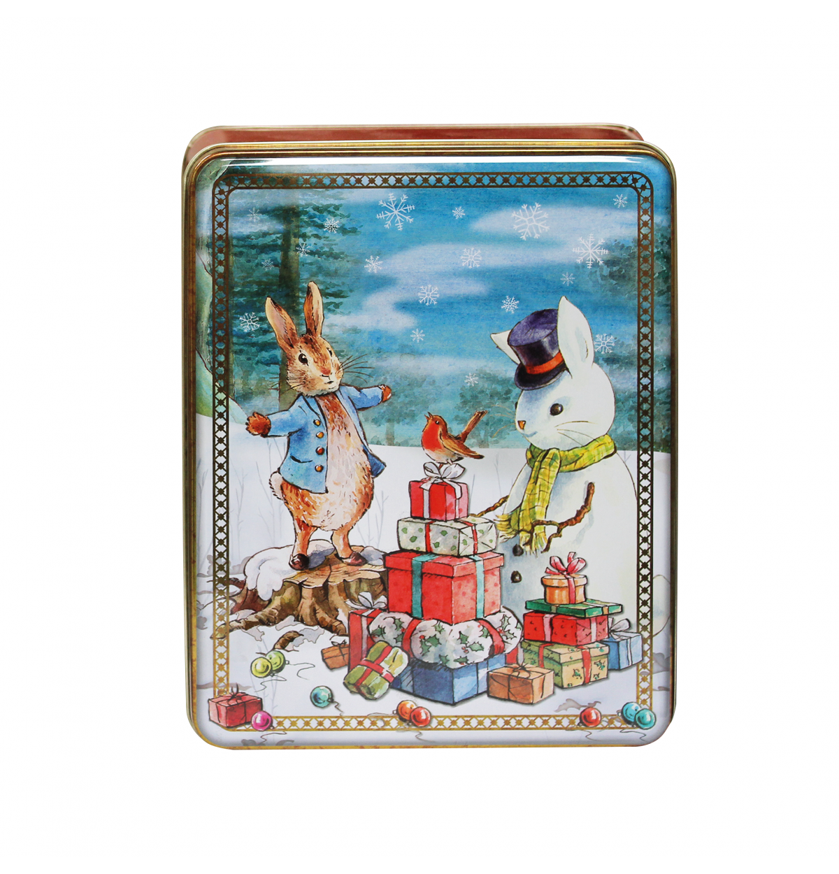 Peter Rabbit Christmas Biscuit Tin