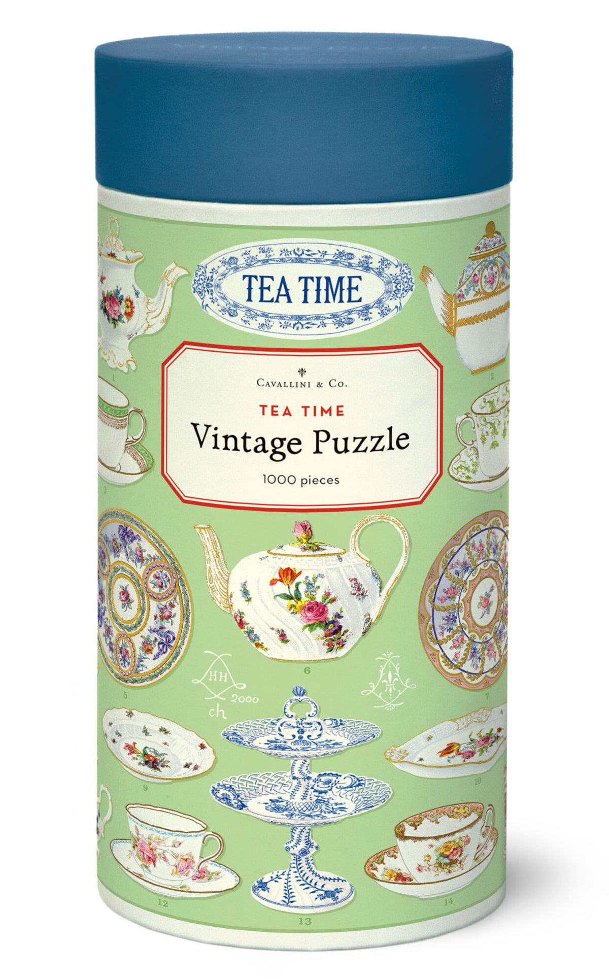 Cavallini 1000 Pc Puzzle - Tea Time