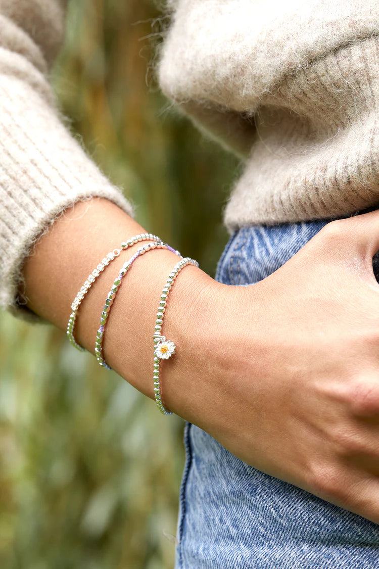 EB - Wildflower Sienna Bracelet Silver Plated