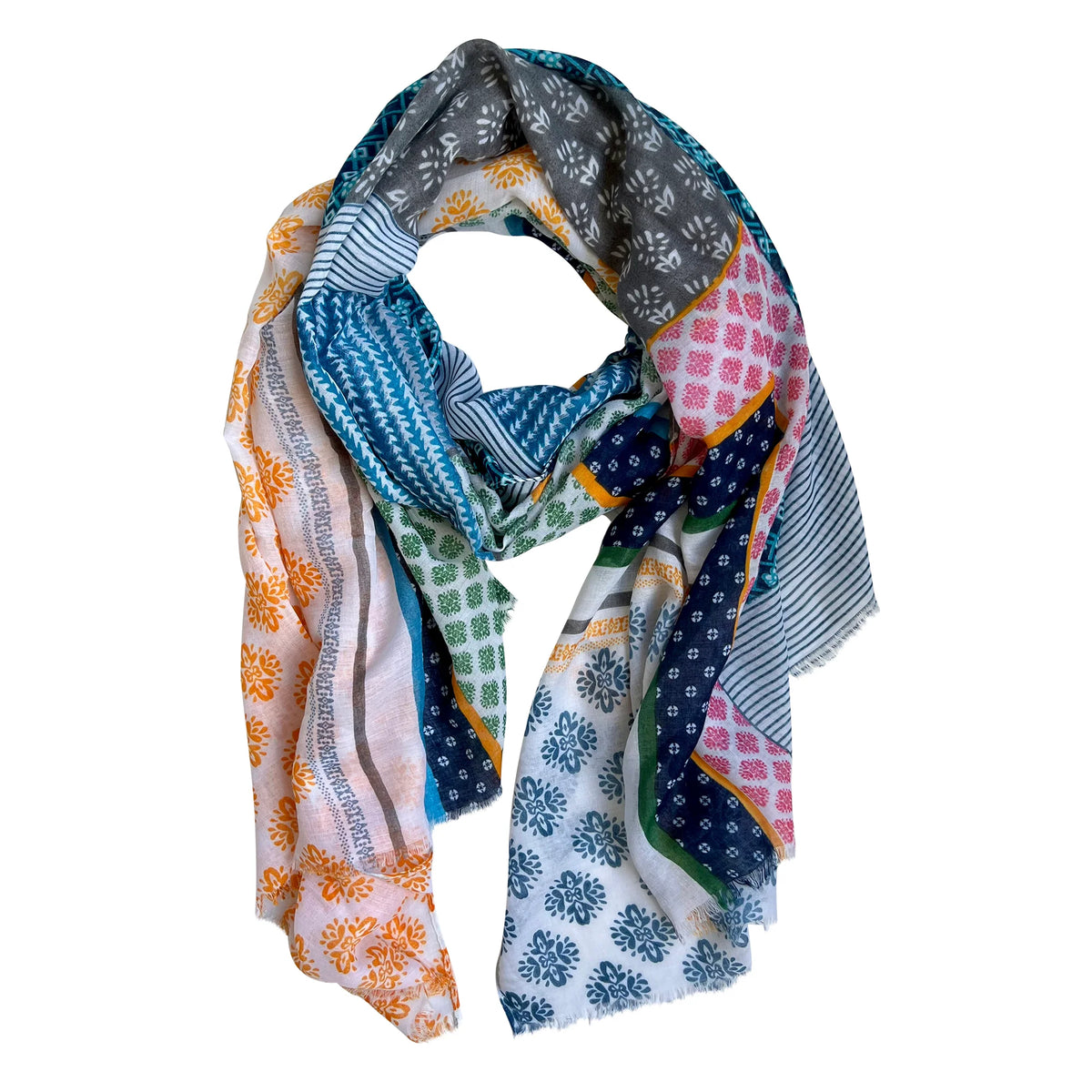 Mill &amp; Hide - Greenwood Designs - Scarf 057