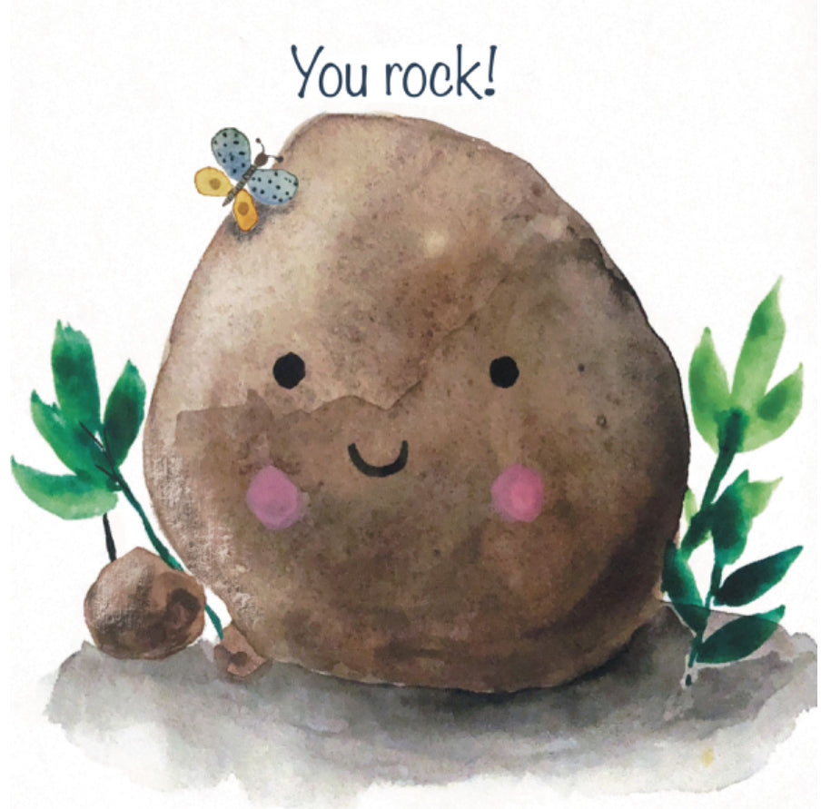 Greeting Card - You Rock