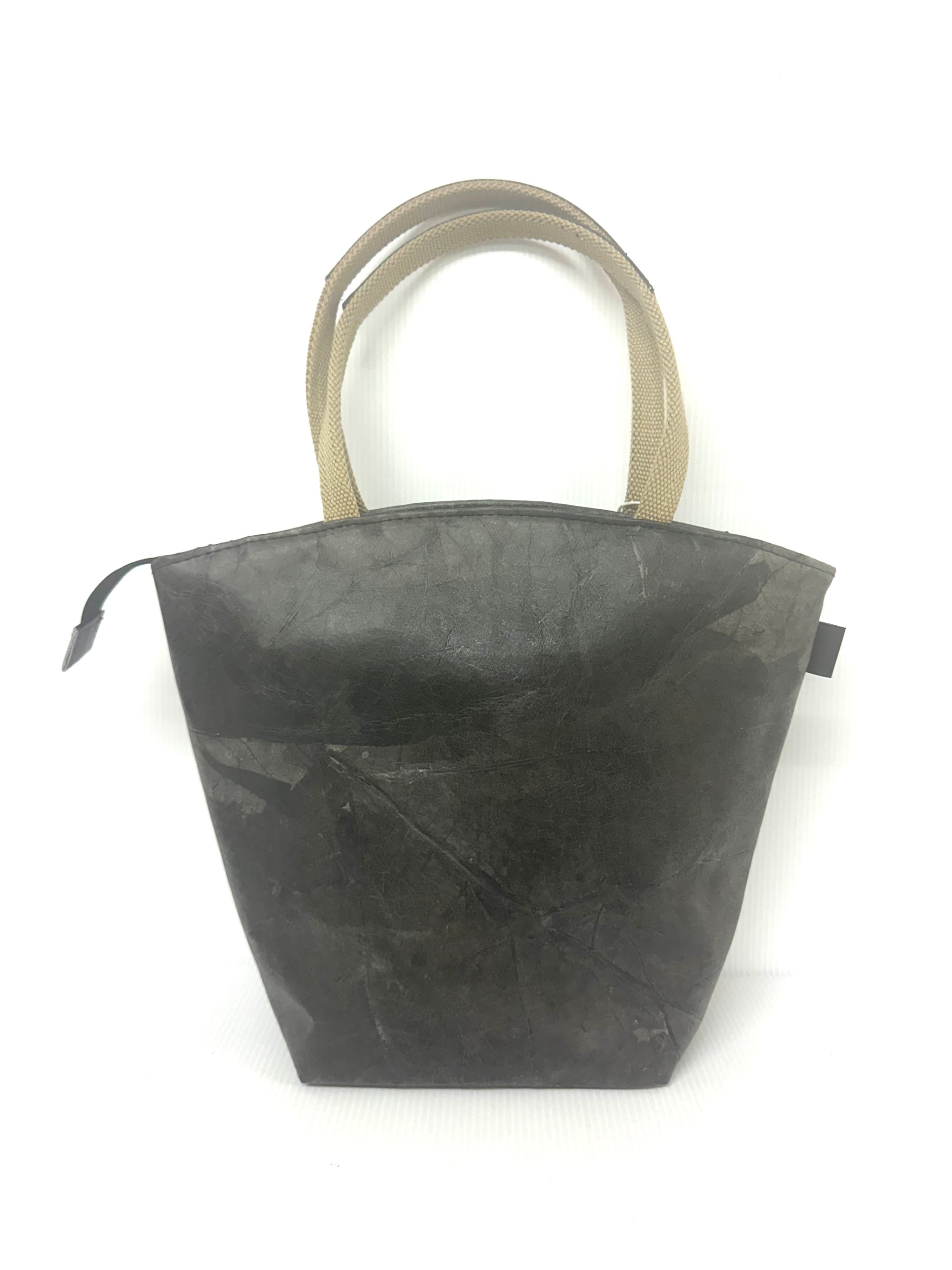 Leaf Leather Tote Bag