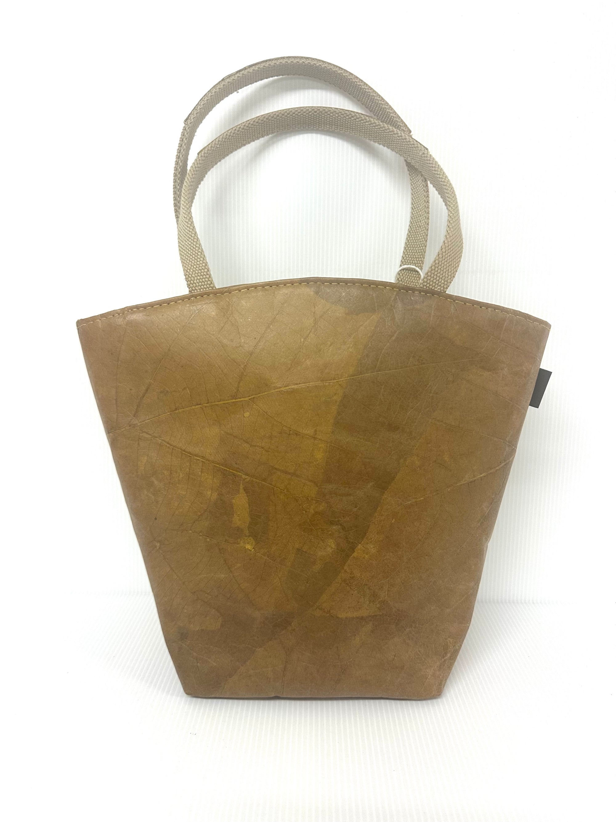 Leaf Leather Tote Bag