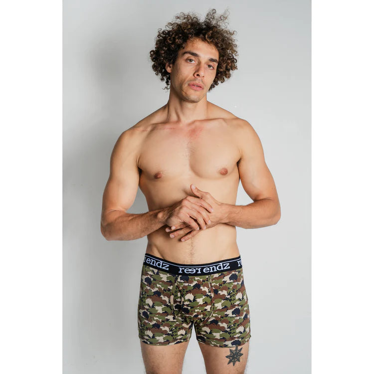 Mill &amp; Hide - Reer Endz - Organic Cotton Men&#39;s Trunk - Incognito