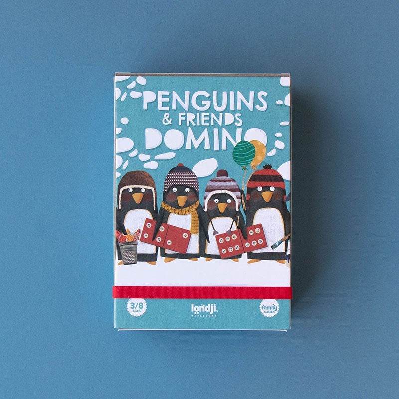Mill & Hide - Antipoda - Penguins & Friends Domino