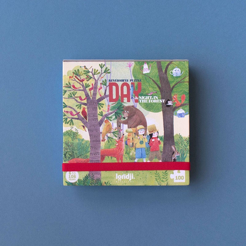 Mill & Hide - Antipoda - Night and Day in the Forest Pocket Puzzle