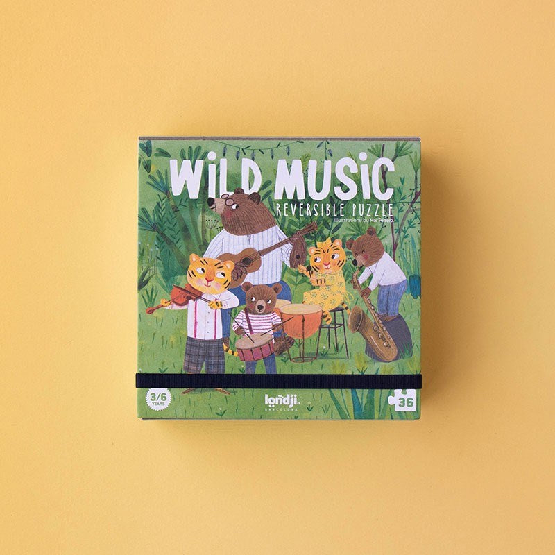 Mill & Hide - Antipoda - Wild Music Reversible Puzzle