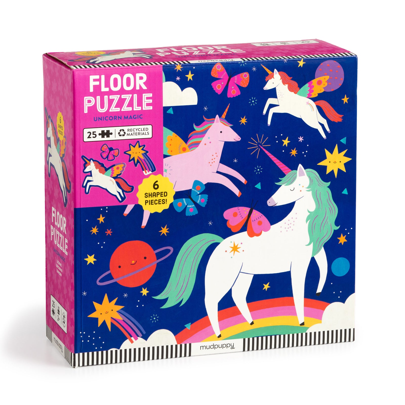 Mudpuppy 25 Pc Floor Puzzle - Unicorn Magic