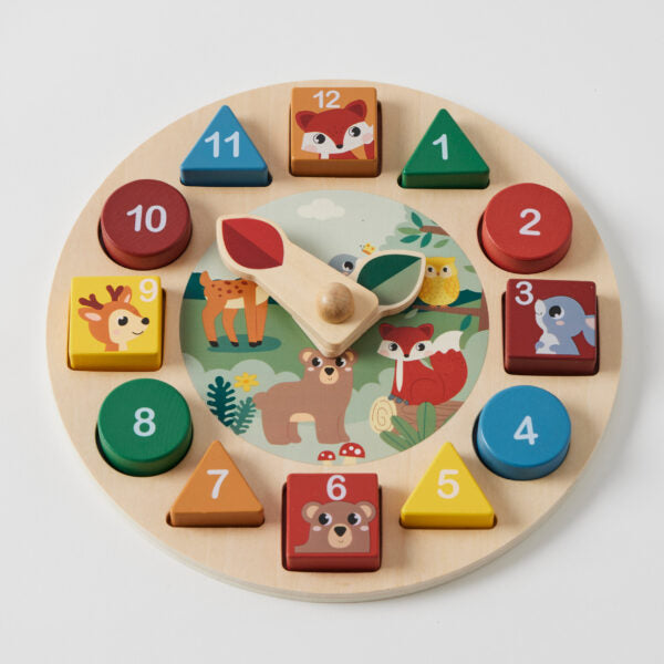 Clock Number &amp; Shape Sorter