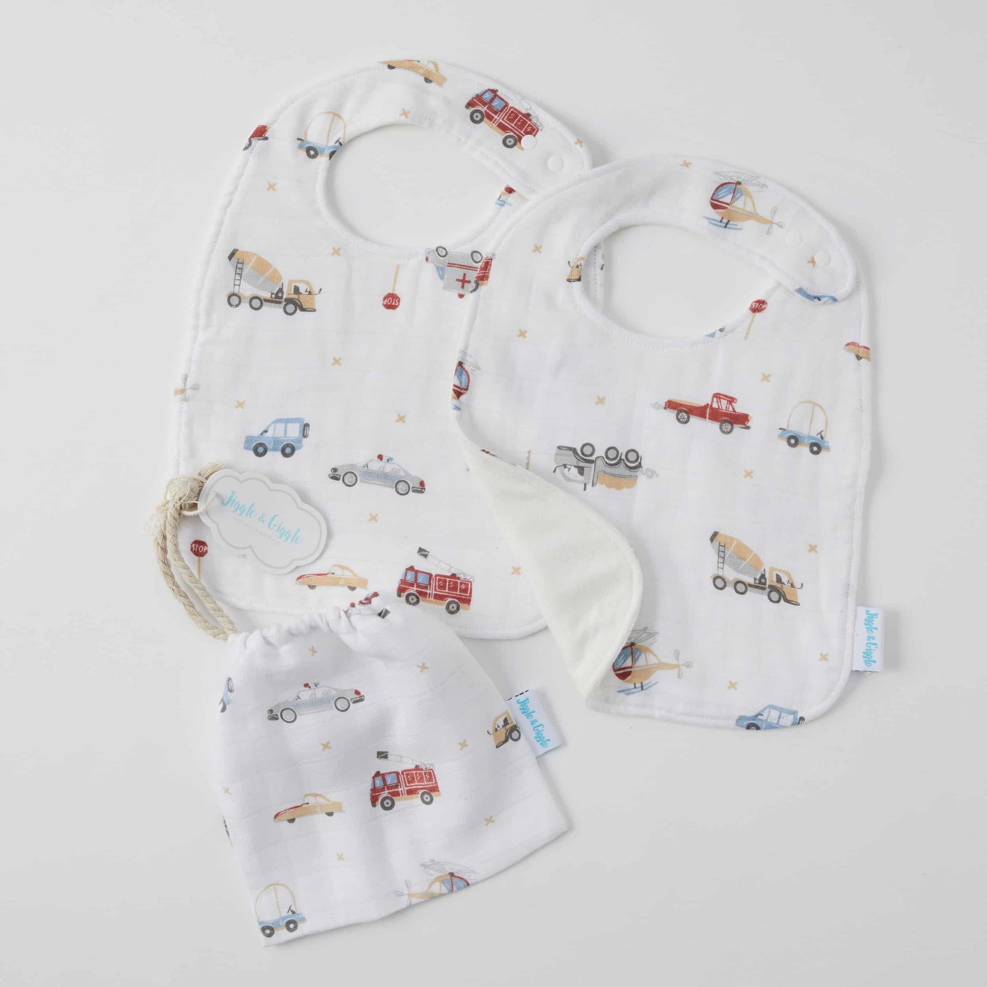 Muslin Bib Set of 2