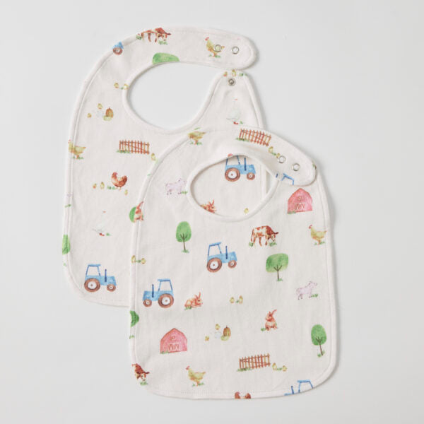 Muslin Bib Set of 2