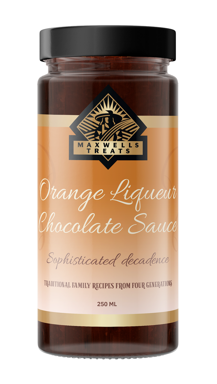 Maxwell Chocolate Sauce with Orange Liqueur