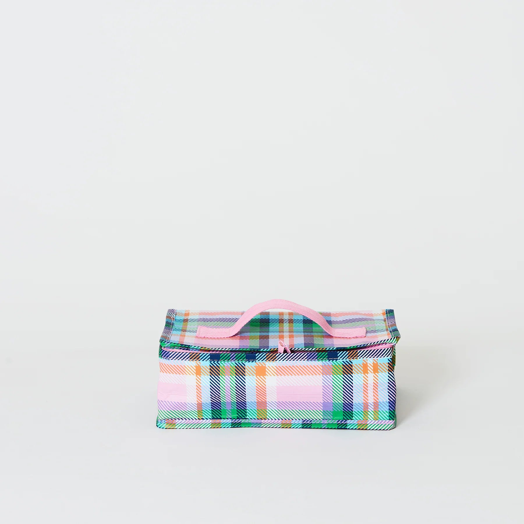 Plaid Takeaway Bag