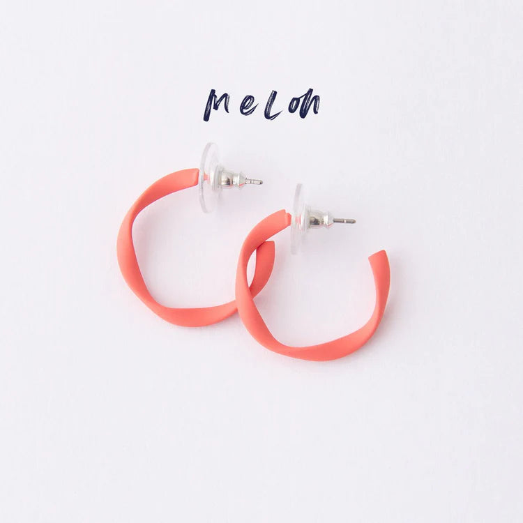 Twisted Mini Hoop Earrings