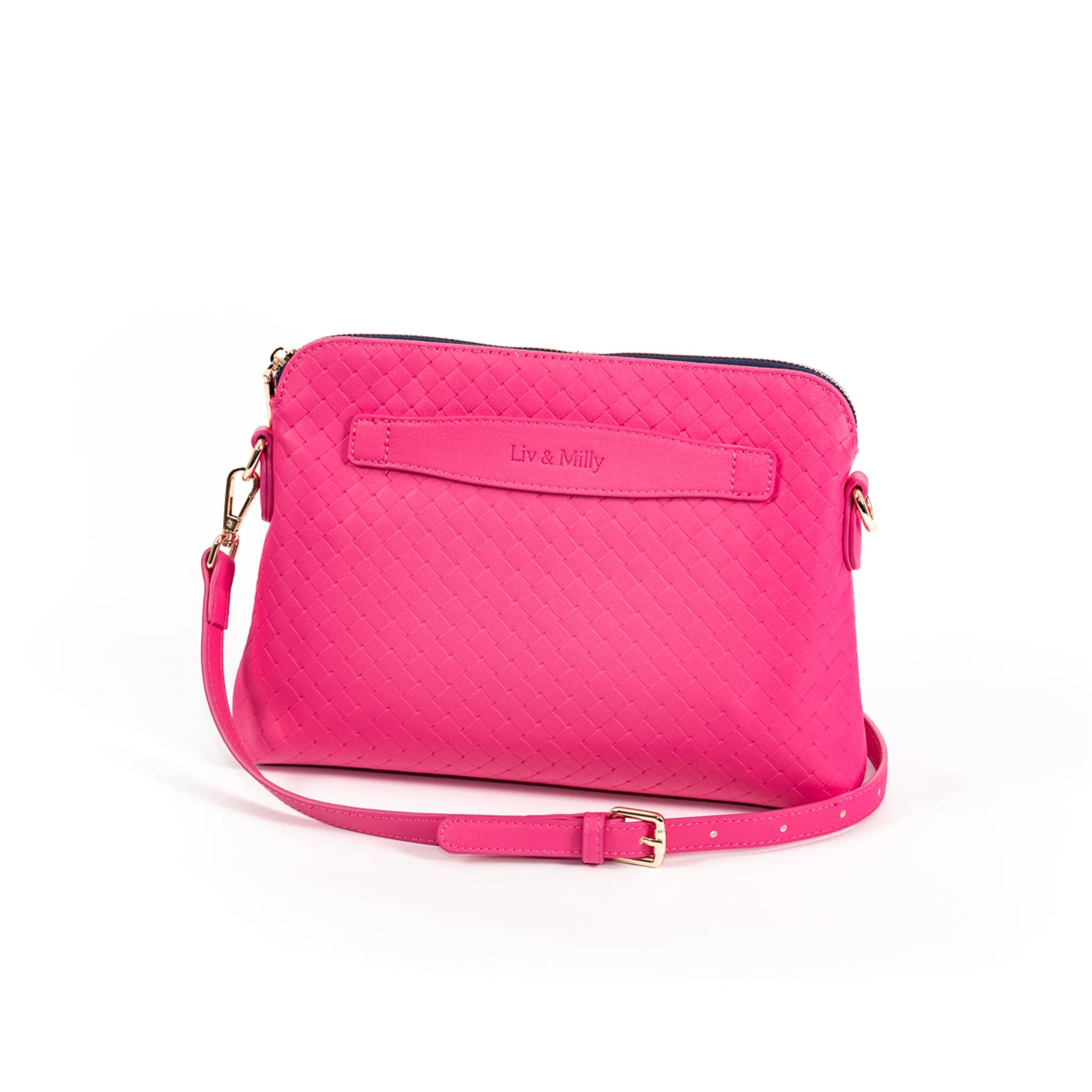 Mill & Hide - Liv & Milly - Lucille Crossbody Bag - Pink