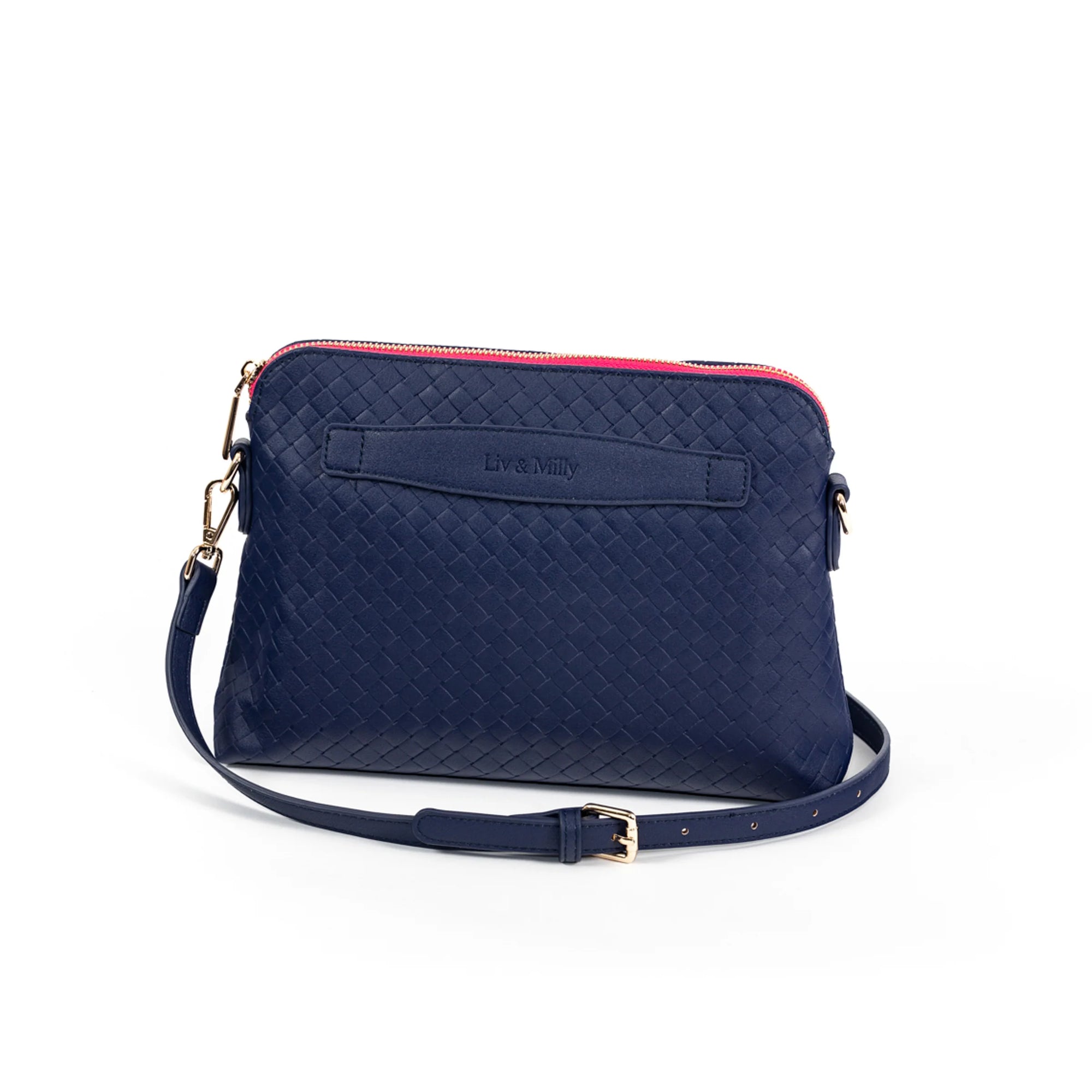 Mill & Hide - Liv & Milly - Lucille Crossbody Bag - Navy