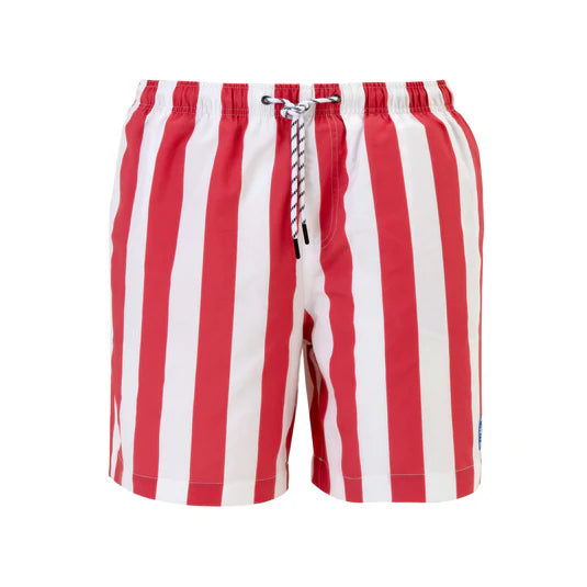 Cabana Red Swim Shorts