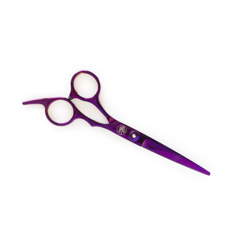 Mill &amp; Hide - Hairy Pony - Horse Straight Scissors Purple