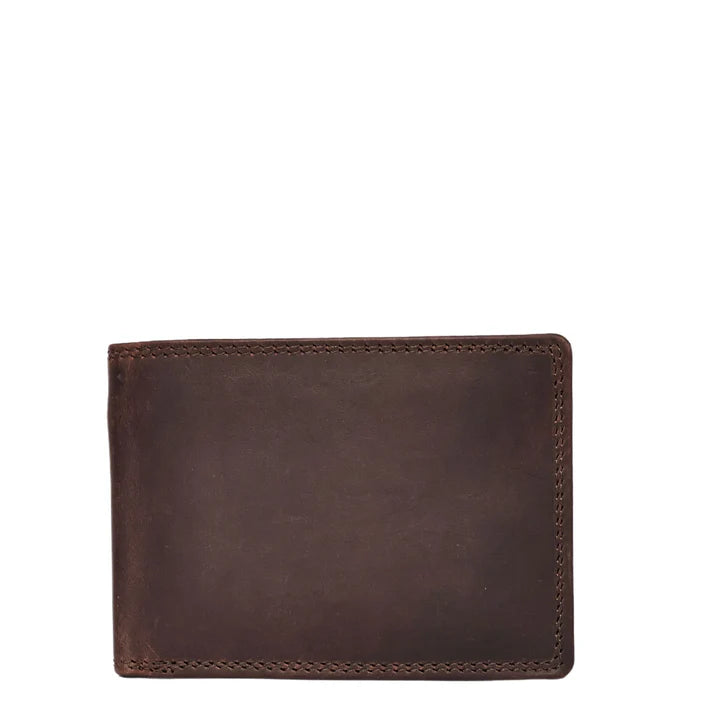 Leather Wallet - Brown