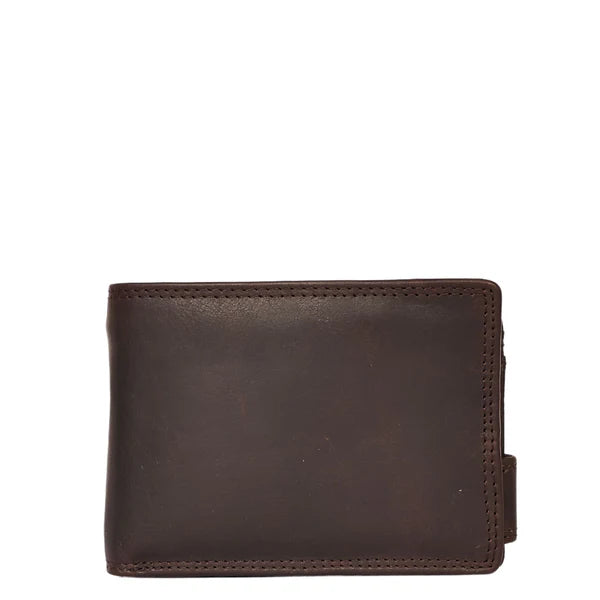 Leather Wallet - Brown