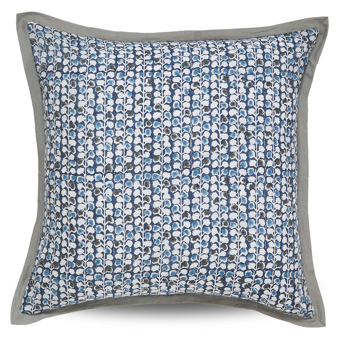 Fontaine Sham Cushion - Cornflour