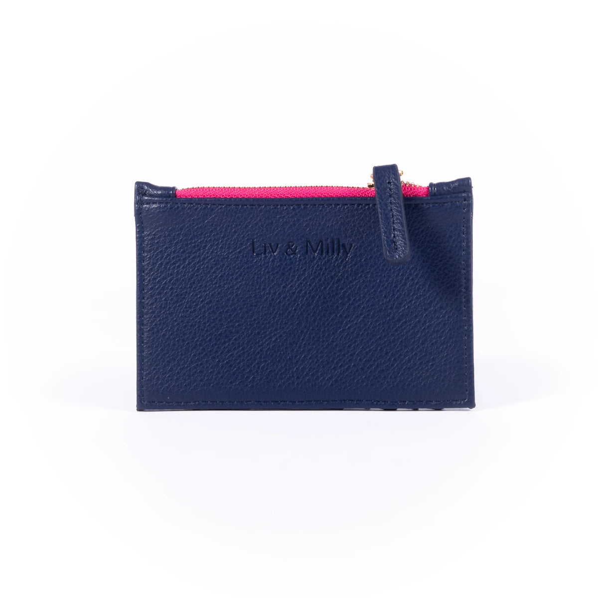 Mill &amp; Hide - Liv &amp; Milly - Card Wallet - Navy