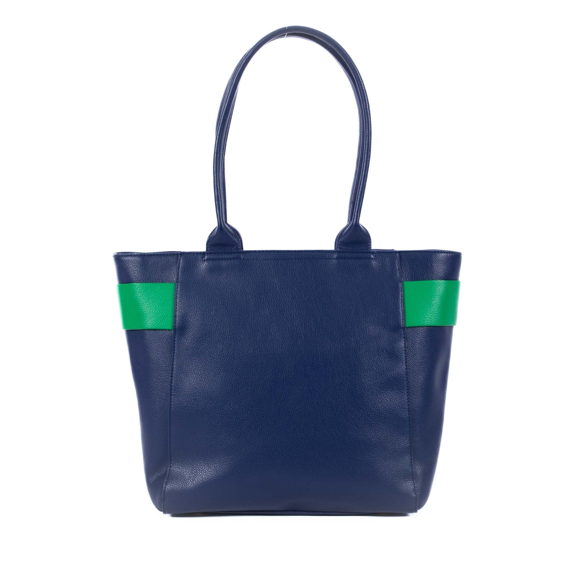 Mill & Hide - Liv & Milly - Chloe - Navy with Green Bow