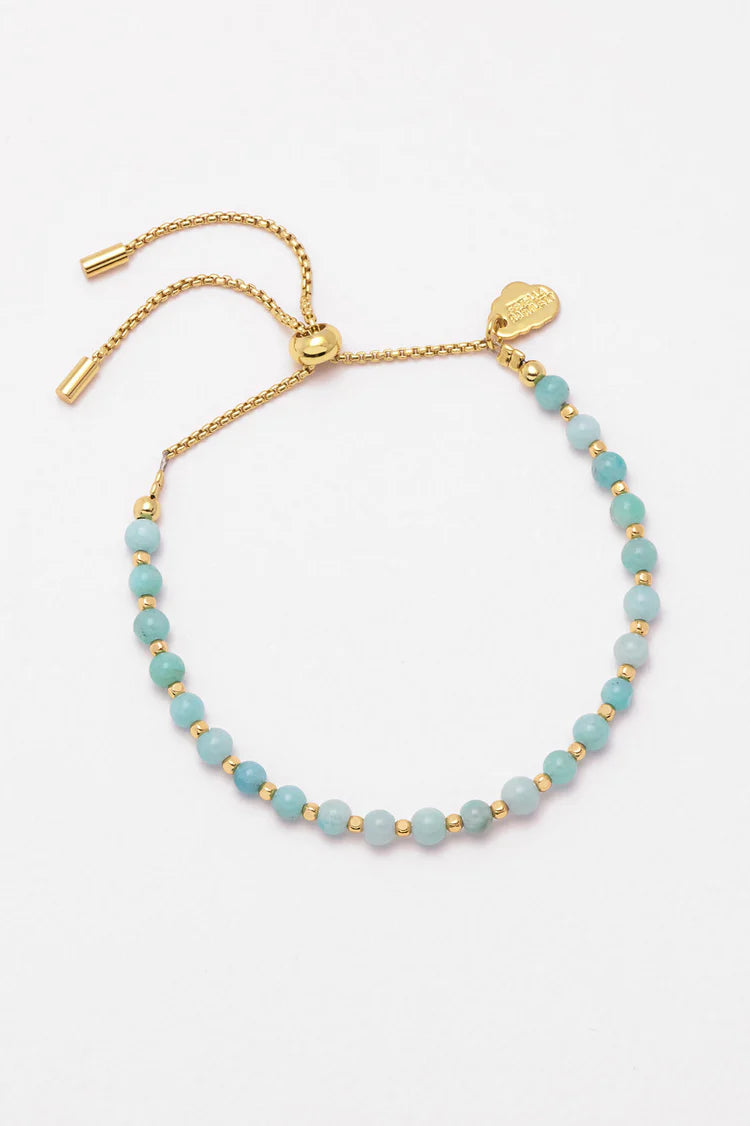 EB - Gemstone Amelia Bracelet Gold Plated