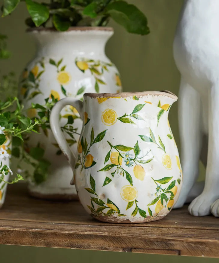 Botanical Lemon Jug