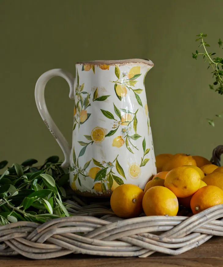 Botanical Lemon Jug