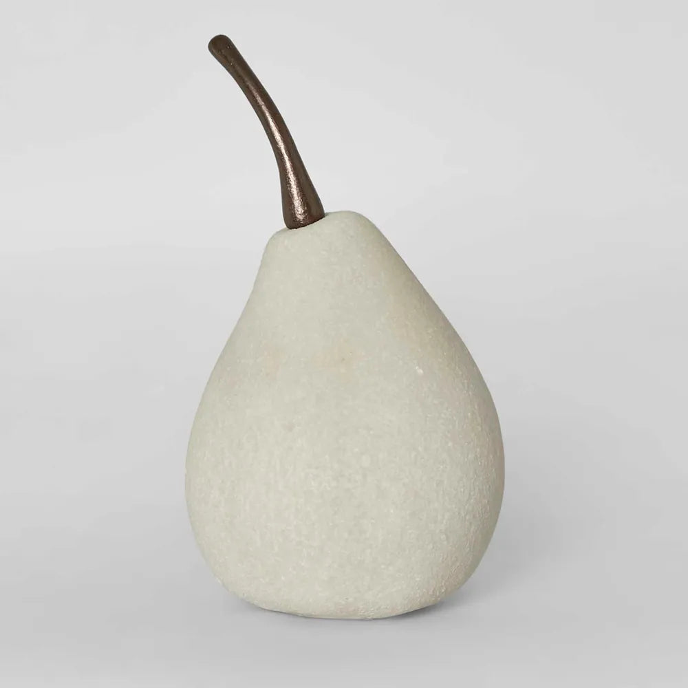 Pear Decor - White