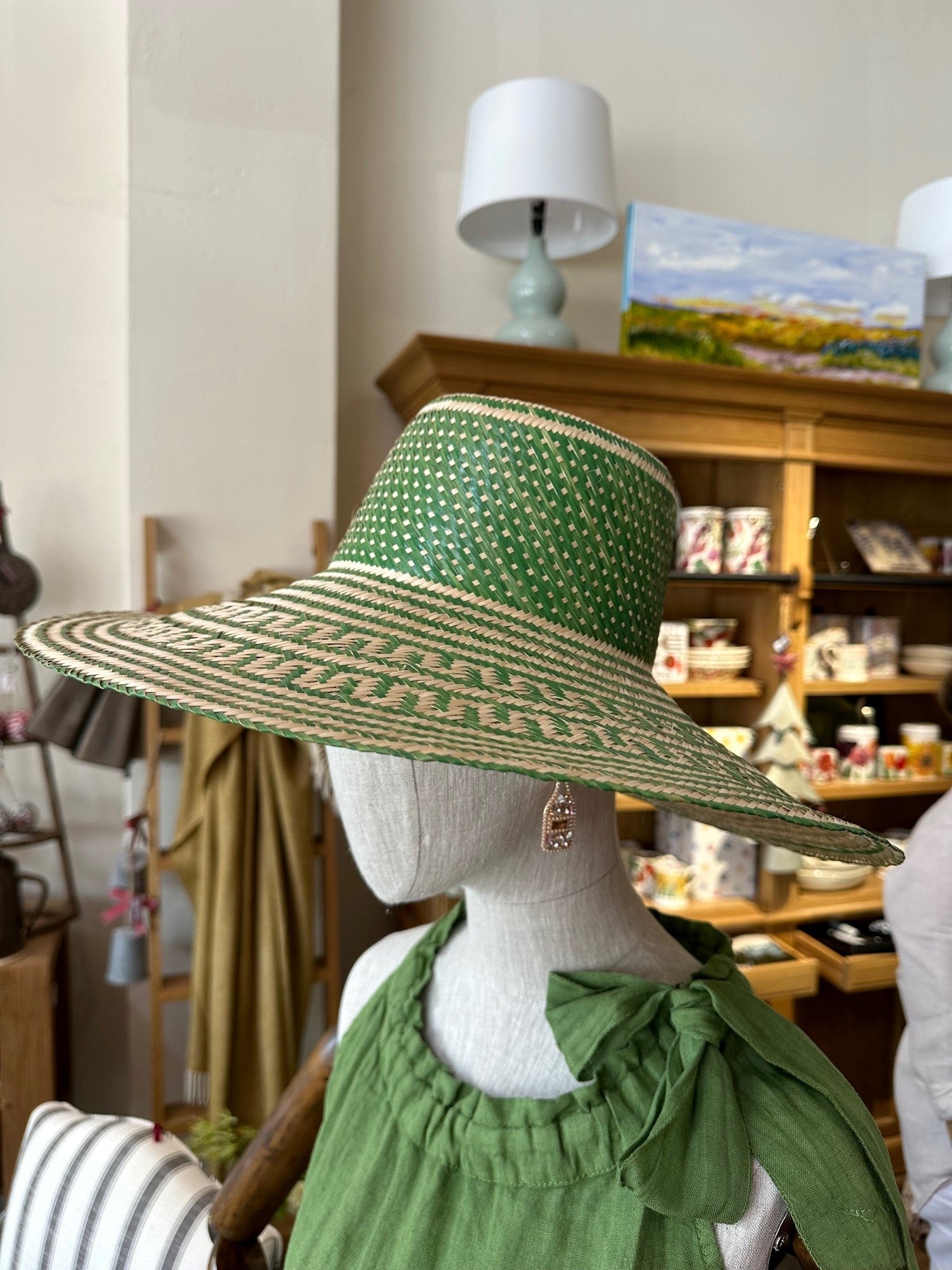 Hand Woven Wayuu Hat - Extra Wide Brim