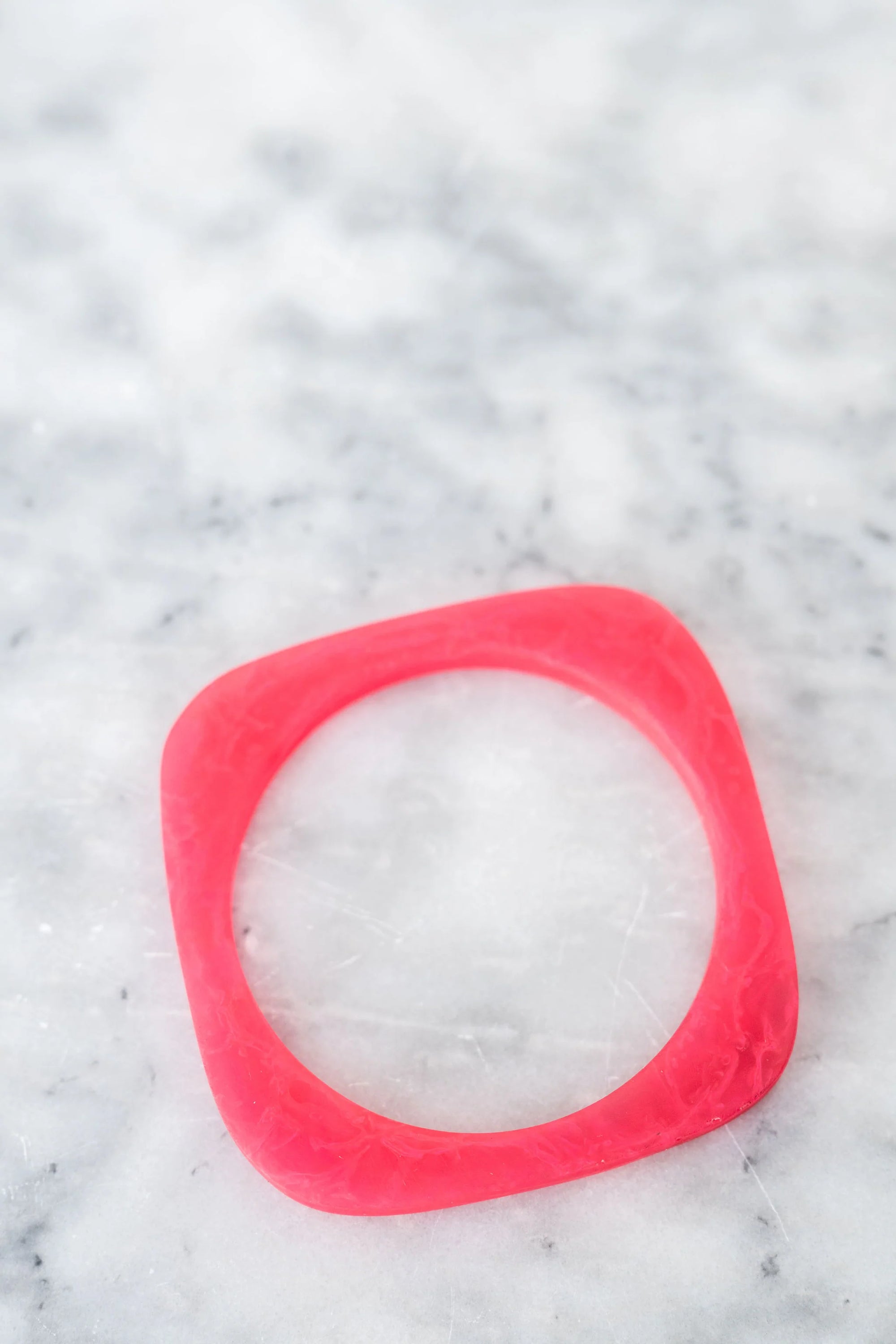 Geo Resin Stacking Bangle