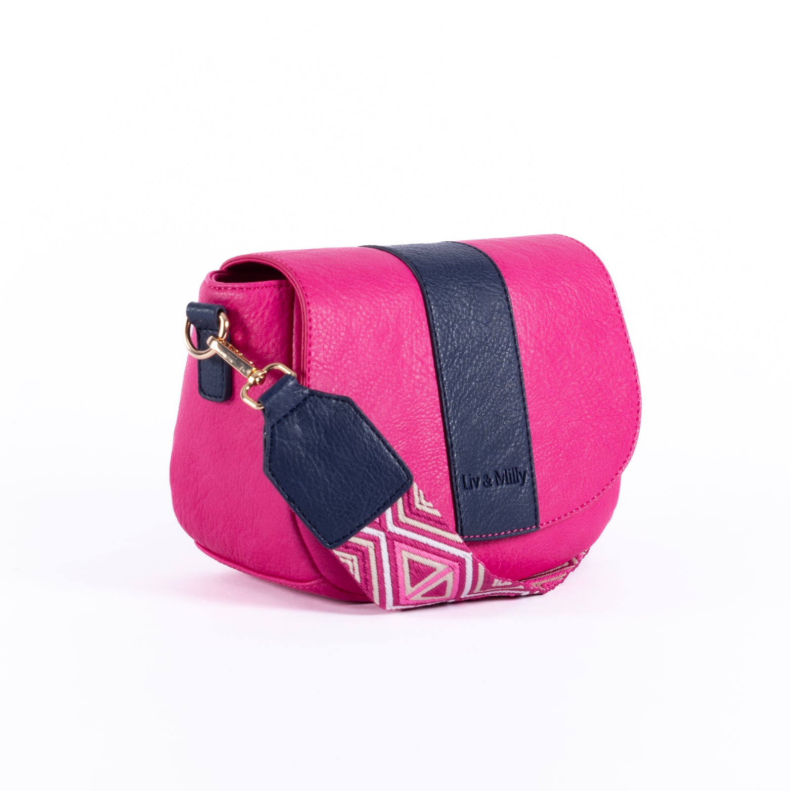 Lizzie - Pink / Navy