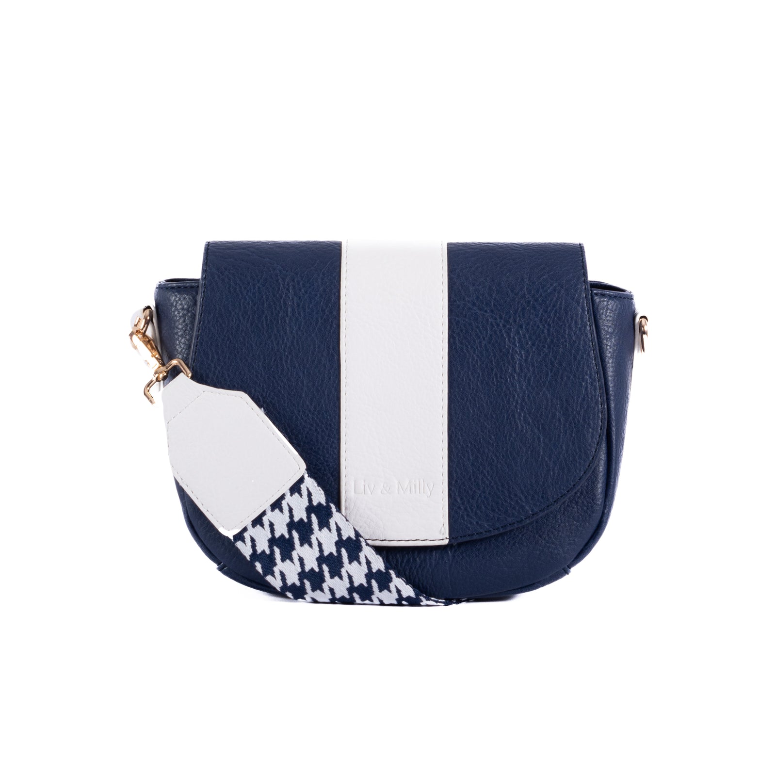 Lizzie - Navy / White