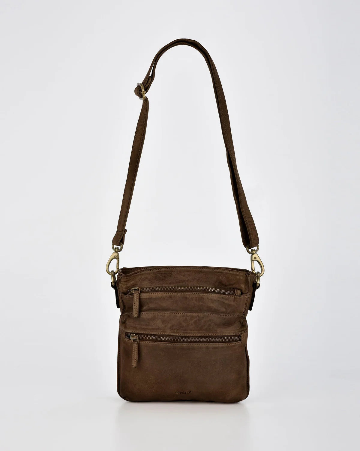 Mawson Rugged Leather 3 Pocket Crossbody