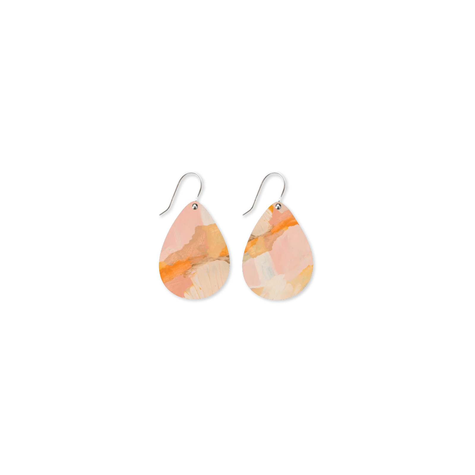 Kiasmin 2 Sunset Iconic Tear Drop Earrings