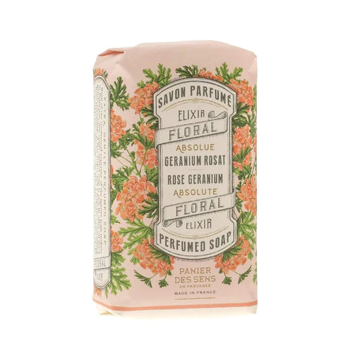 Mill &amp; Hide - Saison - Rose Geranium Wrapped Soap