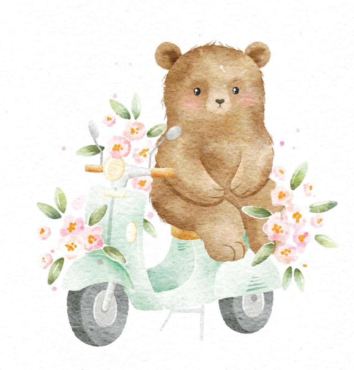 Mill &amp; Hide - Nuovo Group - Bear on a Vespa