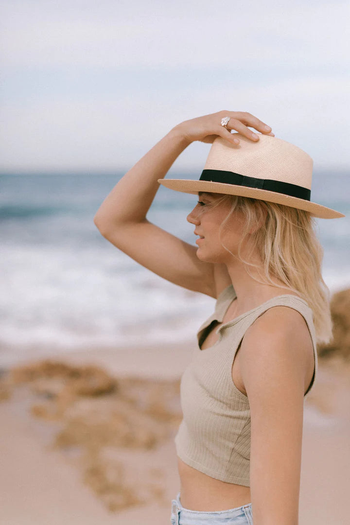 Mill &amp; Hide - Makers &amp; Providers - Panama Hat - Fedora - Sand