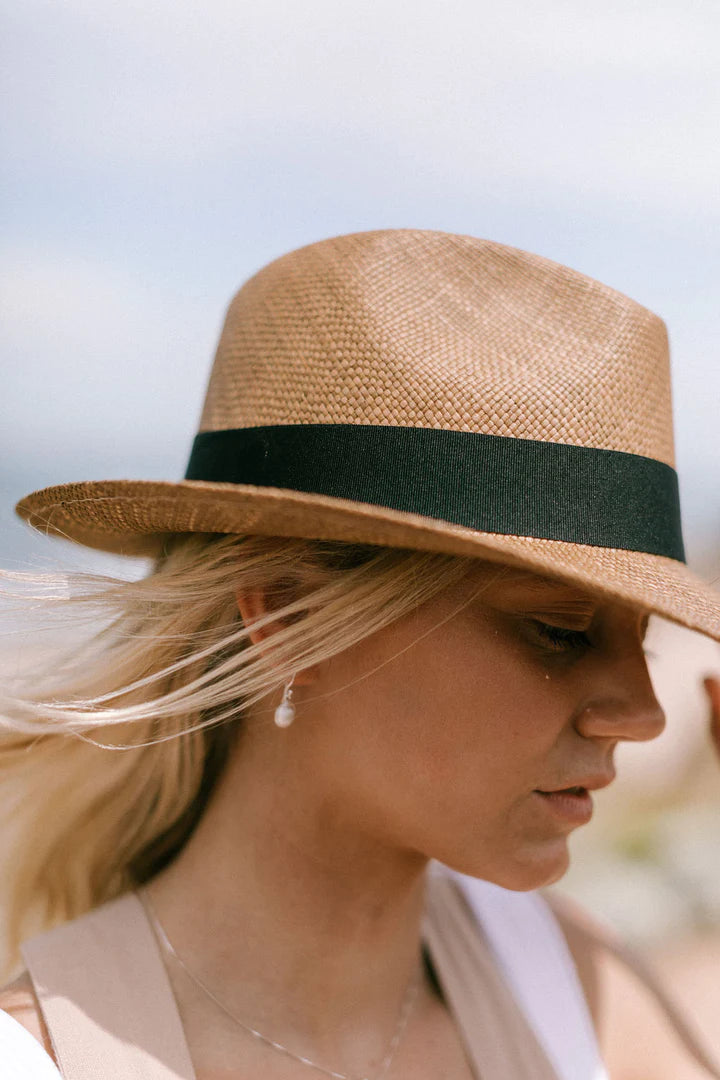 Mill &amp; Hide - Makers &amp; Providers - Panama Hat - Fedora - Tobacco