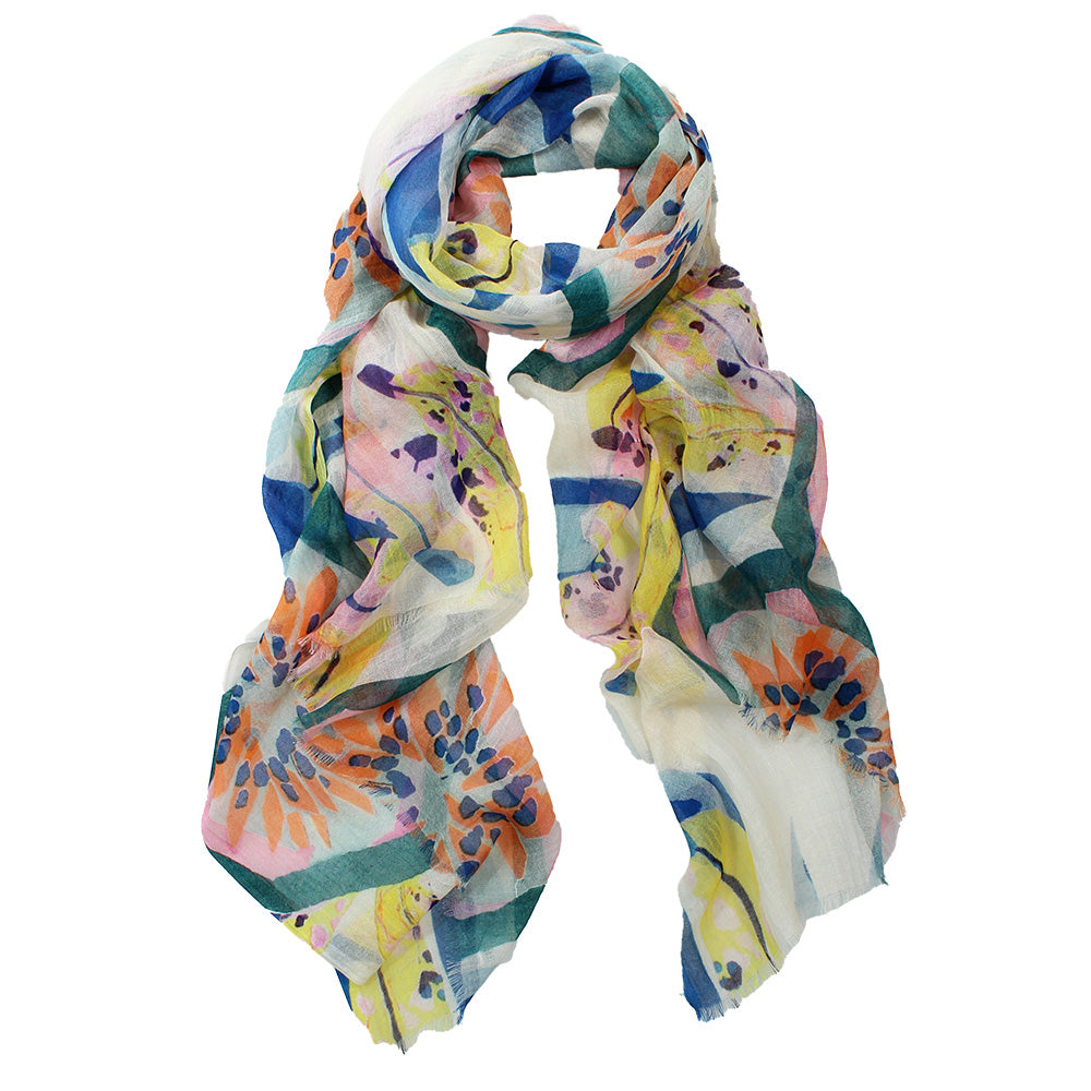 Nikita Abstract Flower Scarf